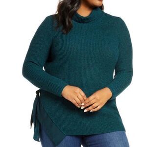 NIC + ZOE - West Side Cotton Blend Sweater In Deep Space Mix